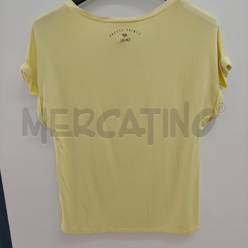 MAGLIA DONNA GIALLA STAMPA LIUJO | Mercatino dell'Usato Alcamo 3