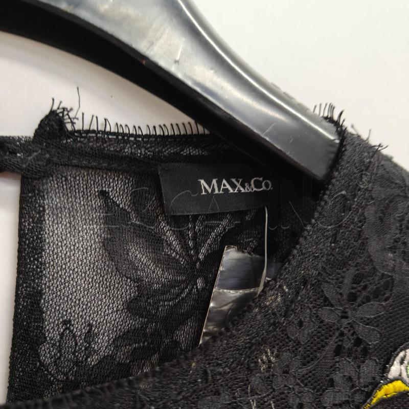MAGLIA DONNA NERA PIZZO MAX&CO MERLETTINO | Mercatino dell'Usato Alcamo 5