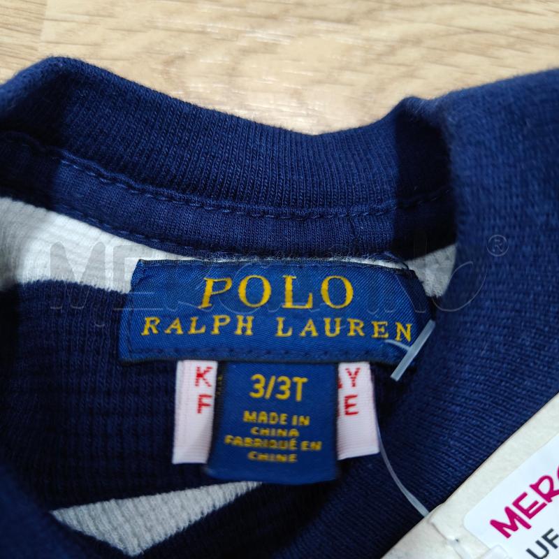 MAGLIONCINO BAMBINO BLU BIANCO RIGHE POLO RALPH LAUREN | Mercatino dell'Usato Alcamo 2