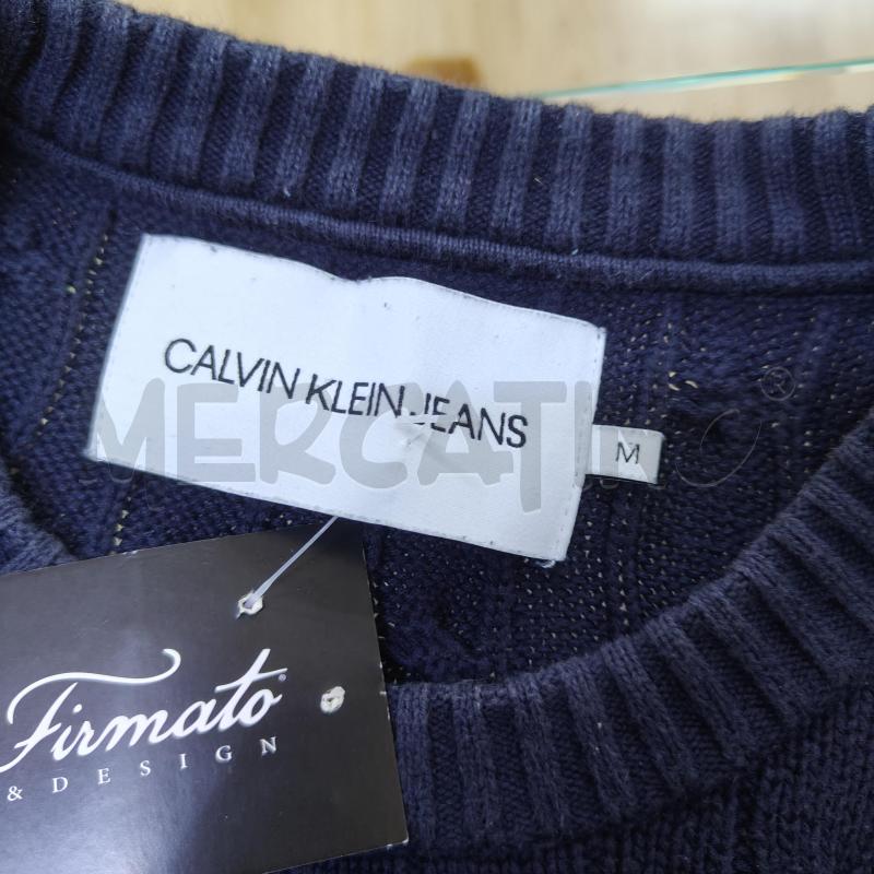 MAGLIONE UOMO BLU CALVIN KLEIN JEANS | Mercatino dell'Usato Alcamo 2