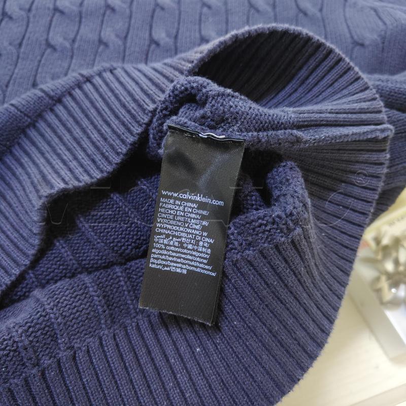 MAGLIONE UOMO BLU CALVIN KLEIN JEANS | Mercatino dell'Usato Alcamo 4