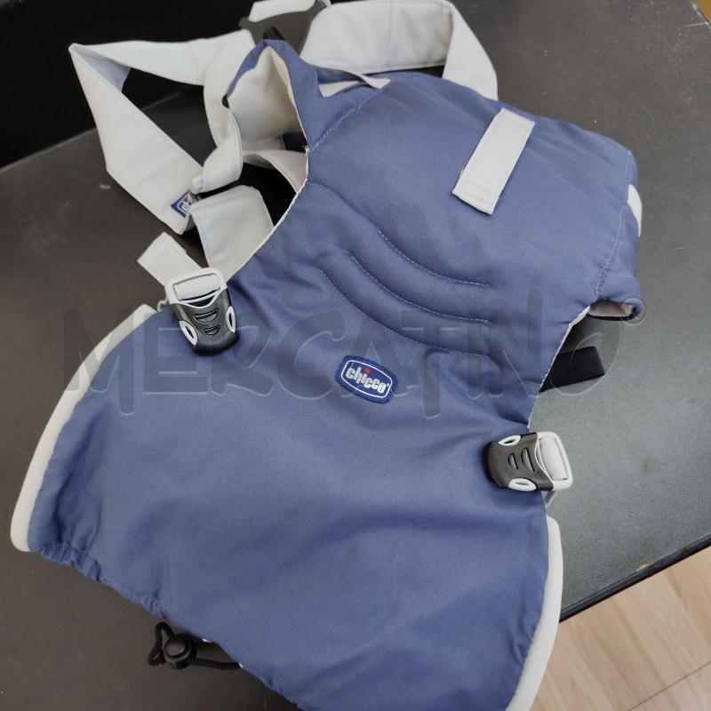 MARSUPIO BAMBINO CHICCO BLU GRIGIO | Mercatino dell'Usato Alcamo 1