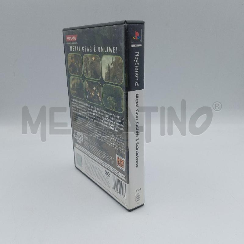 METAL GEAR SOLID 3 SUBSISTENCE - PLAYSTATION 2 | Mercatino dell'Usato Alcamo 2