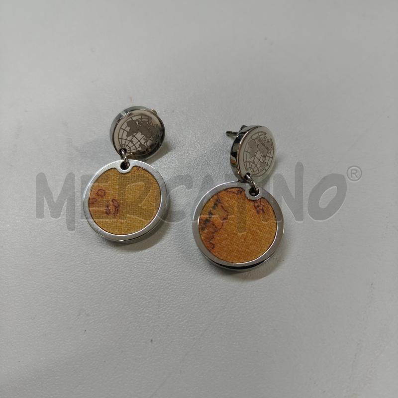 ORECCHINI D. PRIMA CLASSE ALVIERO MARTINI ACCIAIO FORMA ROTONDA | Mercatino dell'Usato Alcamo 1