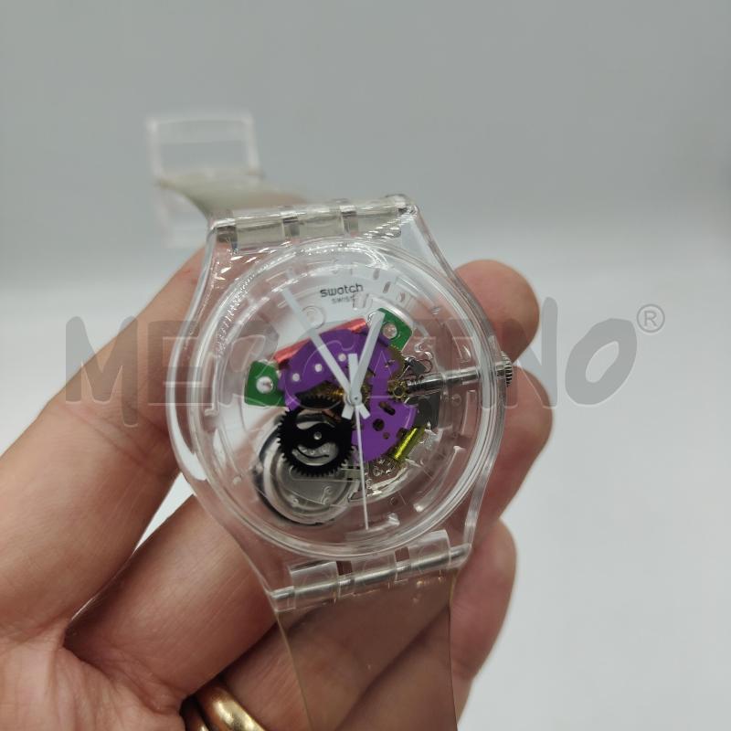 OROLOGIO DA POLSO SWATCH RANDOM GHOST TRASPARENTE | Mercatino dell'Usato Alcamo 2