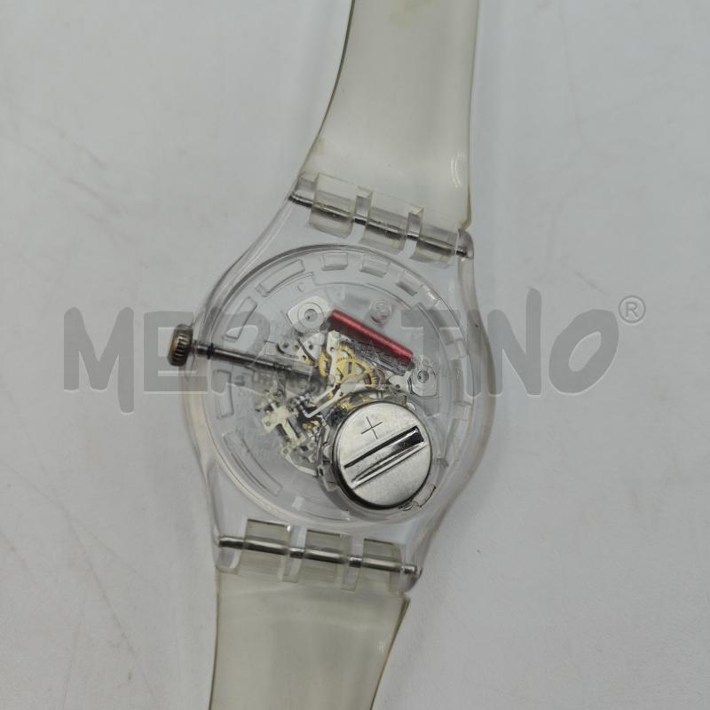 OROLOGIO DA POLSO SWATCH RANDOM GHOST TRASPARENTE | Mercatino dell'Usato Alcamo 3
