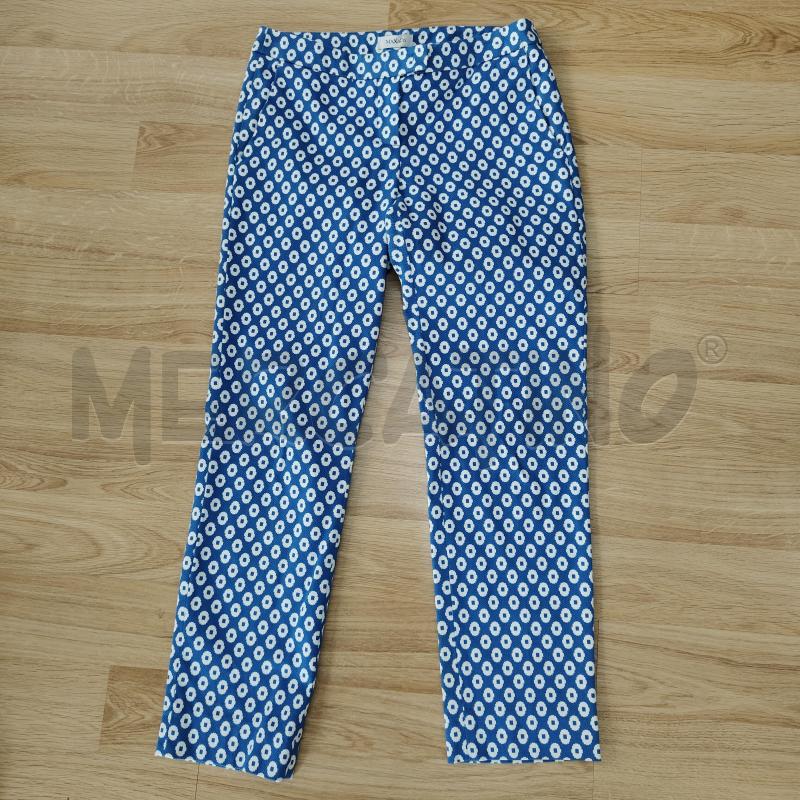 PANTALONE DONNA AZZURRO BIANCO FANTASIA MAX&CO | Mercatino dell'Usato Alcamo 1