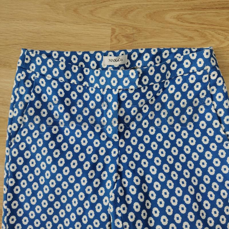 PANTALONE DONNA AZZURRO BIANCO FANTASIA MAX&CO | Mercatino dell'Usato Alcamo 2