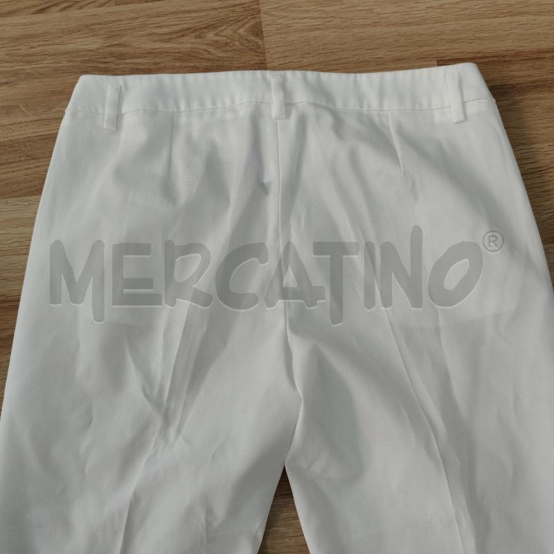 PANTALONE DONNA BIANCO EMMA MARELLA | Mercatino dell'Usato Alcamo 4