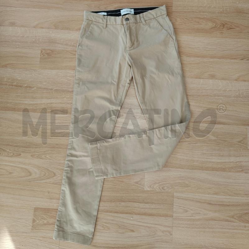 PANTALONE UOMO BEIGE CALVIN KLEIN JEANS | Mercatino dell'Usato Alcamo 1