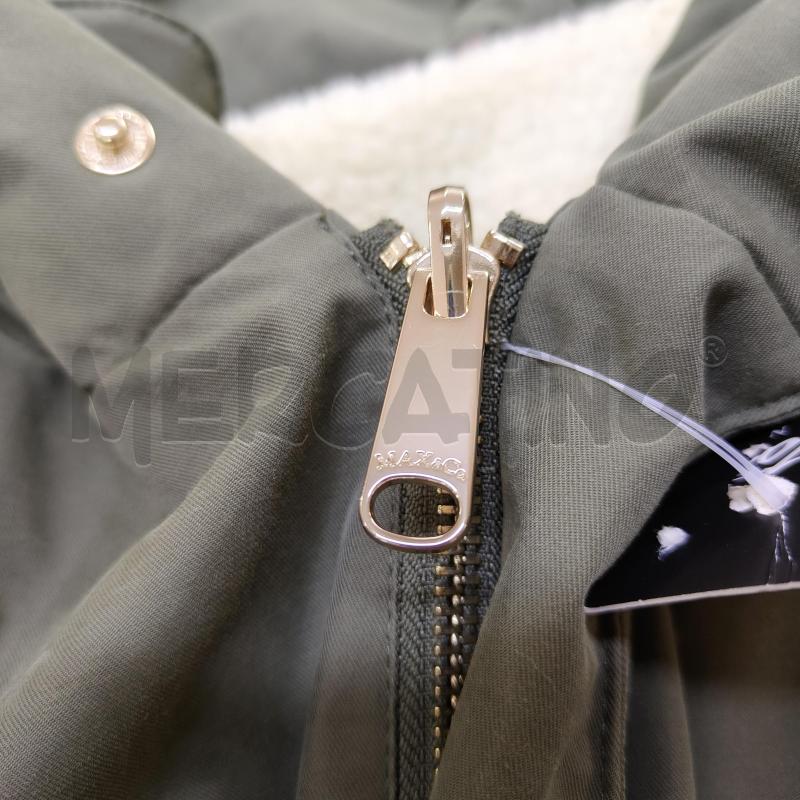 PARKA DONNA VERDE MILITARE MAX&CO INTERNO PELLICCIA DOUBLEFACE | Mercatino dell'Usato Alcamo 5