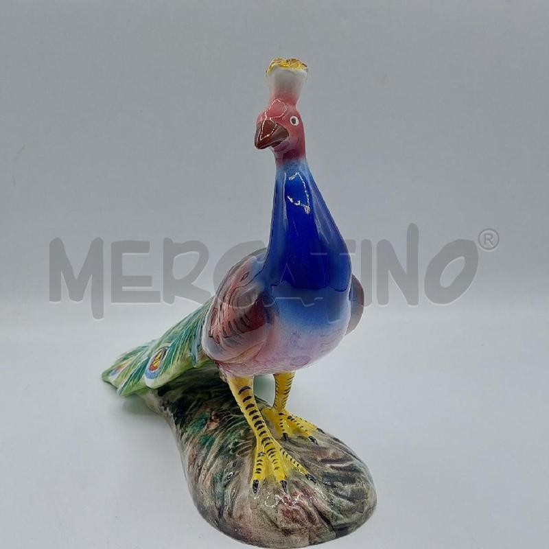 PAVONE CERAMICA DIPINTO ITALY 1953 | Mercatino dell'Usato Alcamo 3