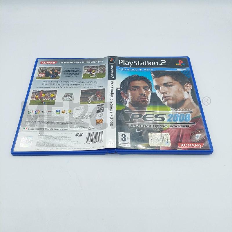 PES 2008 - PLAYSTATION 2 CIB | Mercatino dell'Usato Alcamo 2