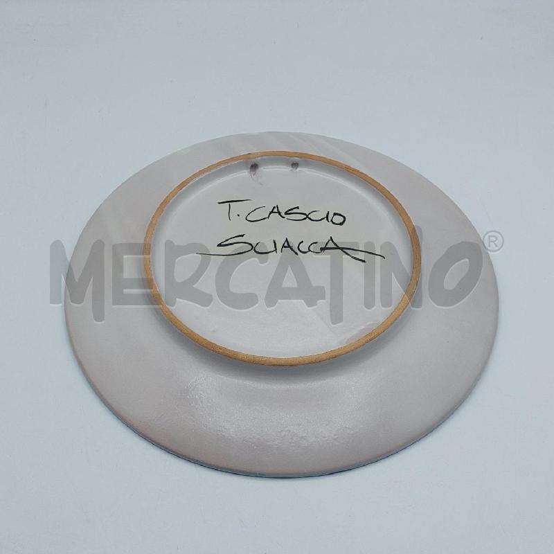 PIATTO CERAMICA SCIACCA | Mercatino dell'Usato Alcamo 2