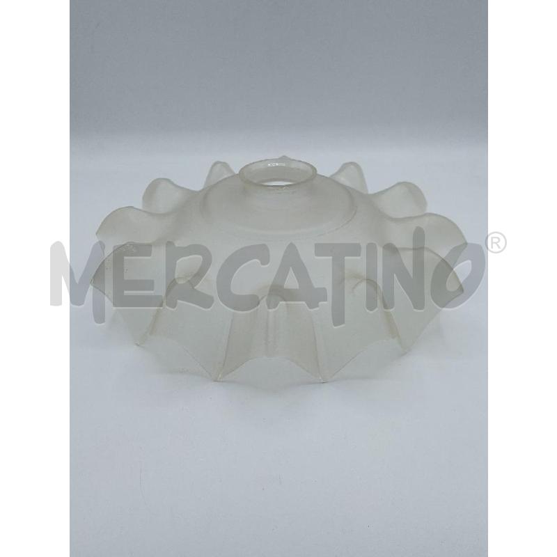 PIATTO PER LAMPADARIO VETRO OPACO | Mercatino dell'Usato Alcamo 1