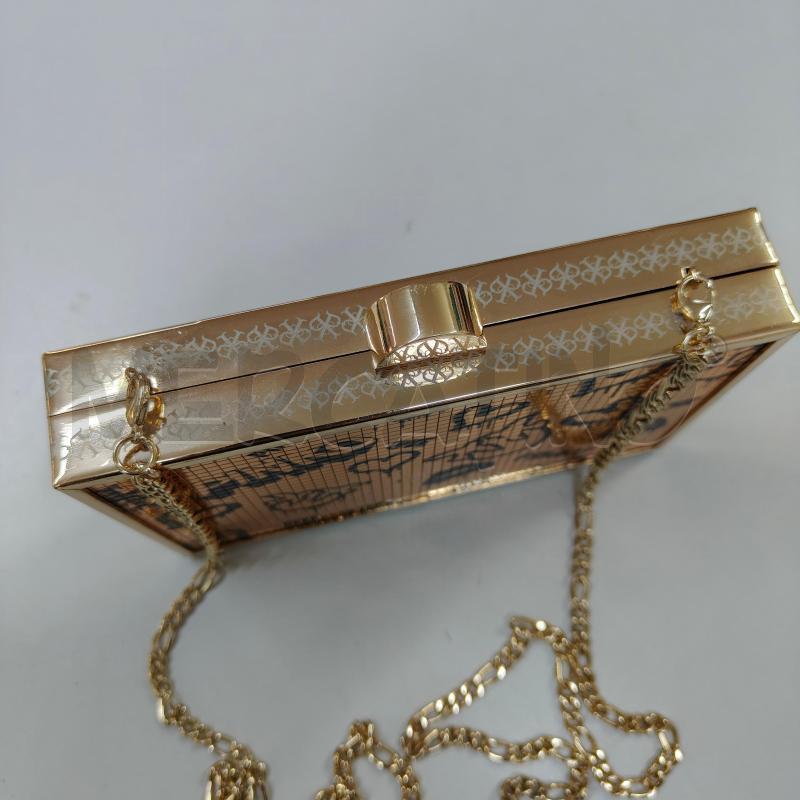 POCHETTE D. DORATA PINKO RIGIDA | Mercatino dell'Usato Alcamo 2