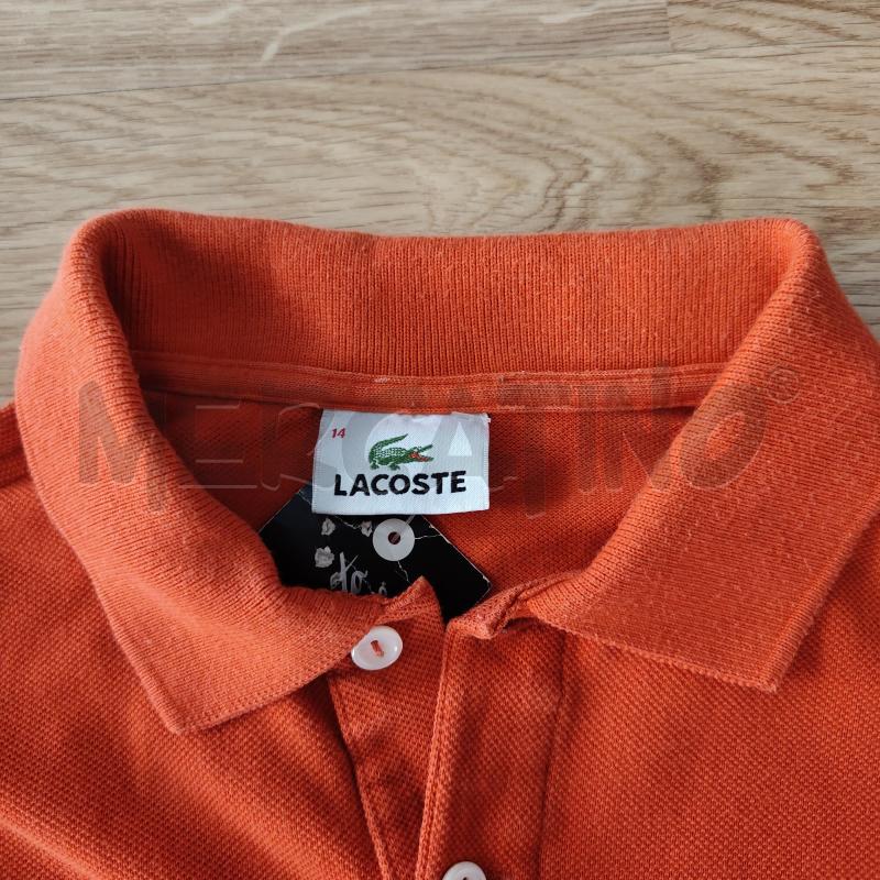 POLO BAMBINO LACOSTE ARANCIONE | Mercatino dell'Usato Alcamo 3