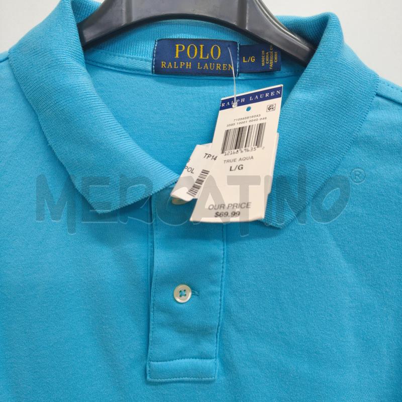 POLO UOMO CELESTE POLO RALPH LAUREN | Mercatino dell'Usato Alcamo 3