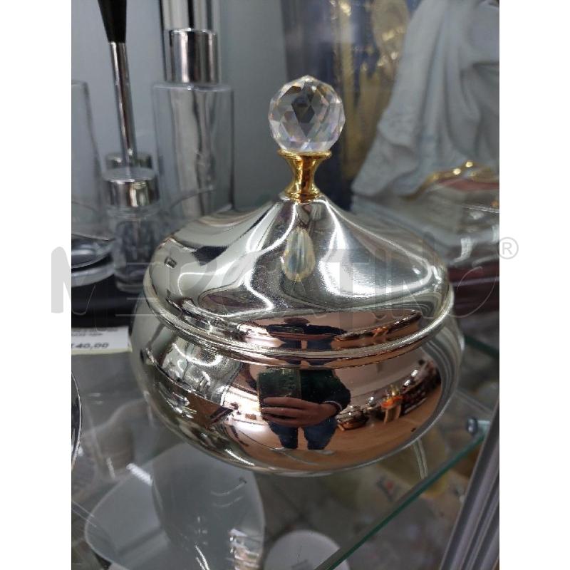 PORTA CARAMELLE SILVER PLATE CON POMELLO  | Mercatino dell'Usato Alcamo 1