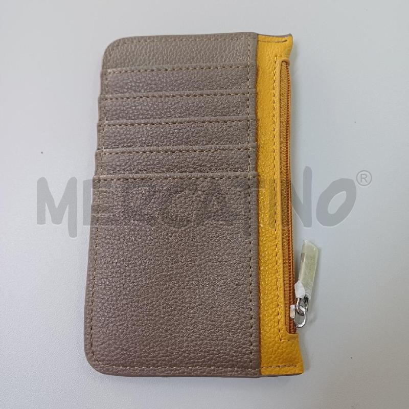 PORTA CARTE CAMPO MARZIO TORTORA E SENAPE | Mercatino dell'Usato Alcamo 3