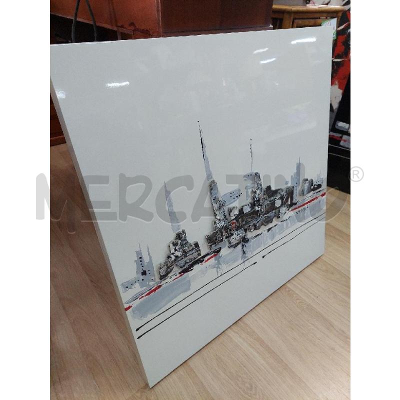 QUADRO SKYLINE BASE BIANCA | Mercatino dell'Usato Alcamo 1