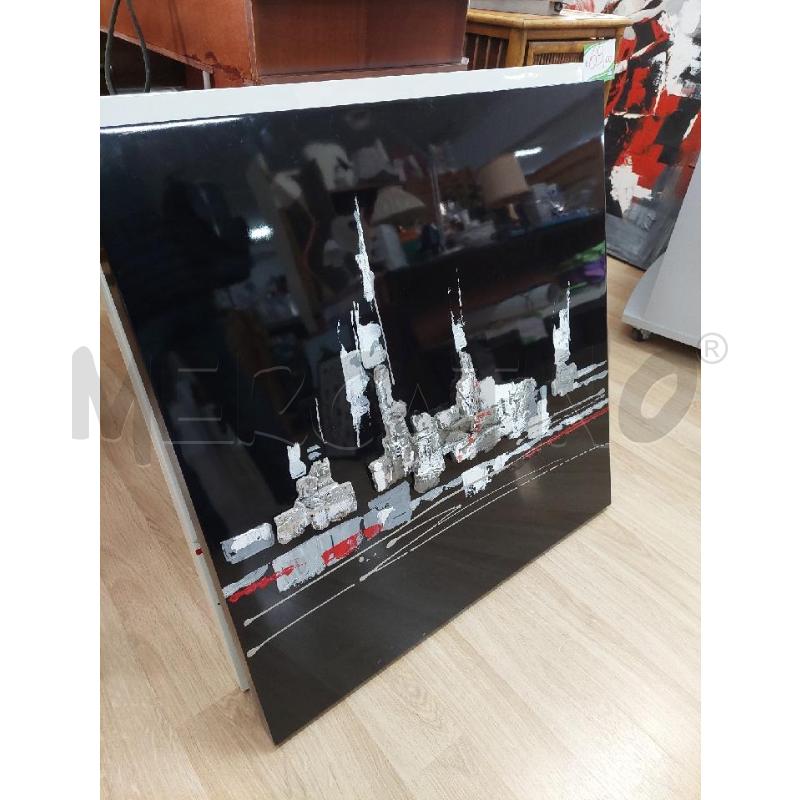 QUADRO SKYLINE BASE NERA | Mercatino dell'Usato Alcamo 1