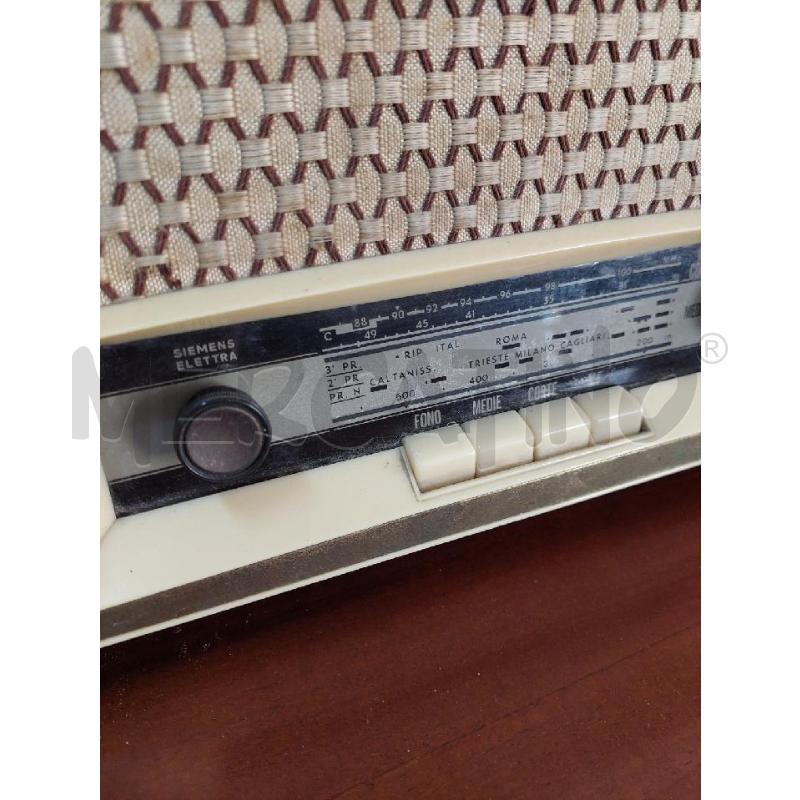 RADIO DA COLLEZIONE SIEMENS ELETTRA | Mercatino dell'Usato Alcamo 4
