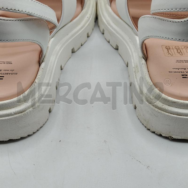 SANDALI BAMBINA BIANCHI ELISABETTA FRANCHI LA MIA BAMBINA | Mercatino dell'Usato Alcamo 5