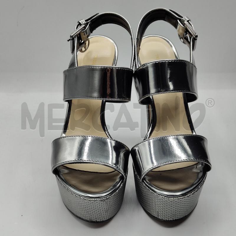 SANDALI DONNA ARGENTATI TRUSSARDI JEANS | Mercatino dell'Usato Alcamo 3