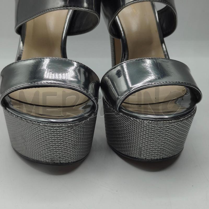 SANDALI DONNA ARGENTATI TRUSSARDI JEANS | Mercatino dell'Usato Alcamo 4