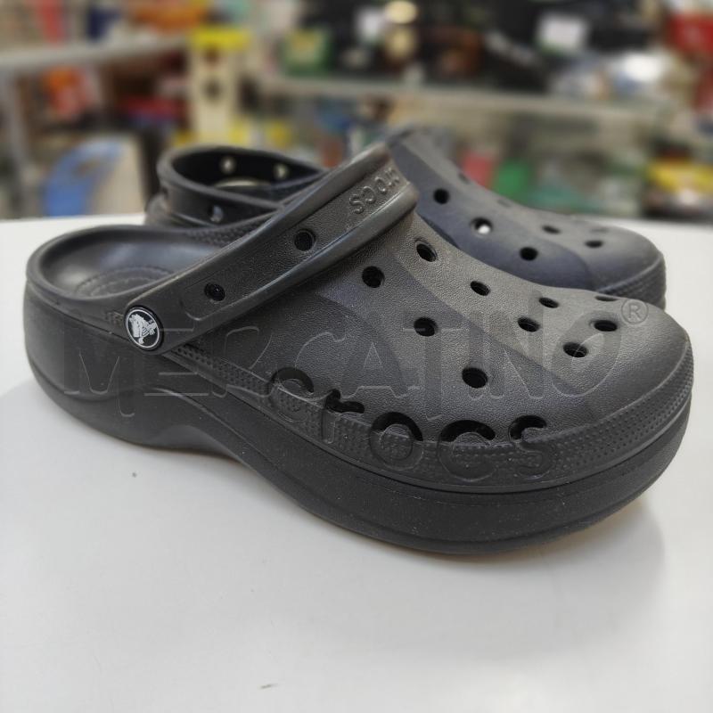SCARPE CROCS NERE BAYA PLATFORM  | Mercatino dell'Usato Alcamo 1