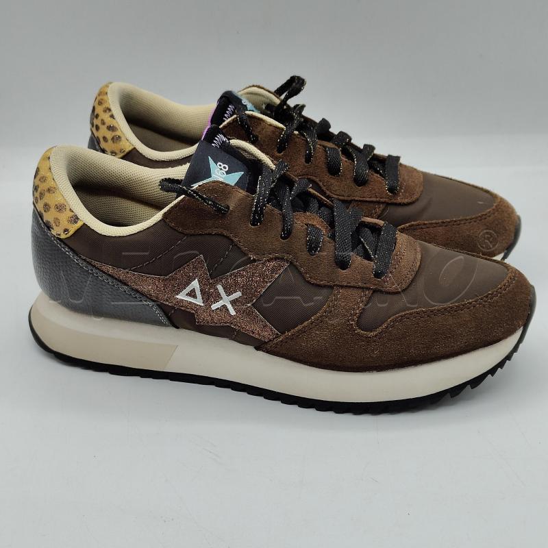 SCARPE DONNA SUN68 MARRONE LUREX E MACULATO | Mercatino dell'Usato Alcamo 1