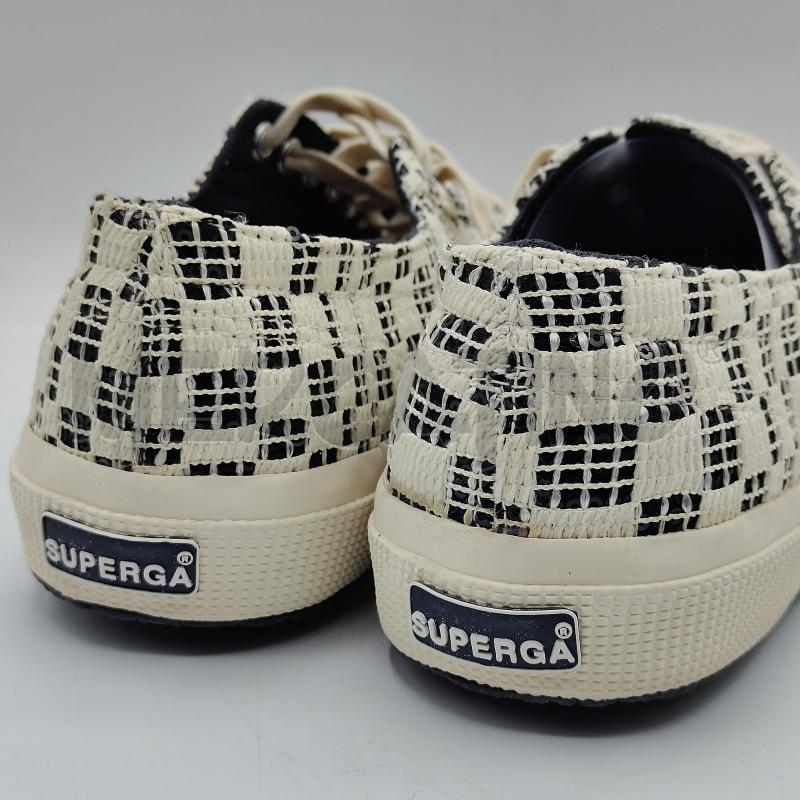 SCARPE DONNA TELA SUPERGA NERE PANNA  | Mercatino dell'Usato Alcamo 2