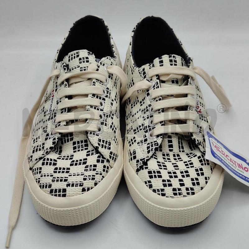 SCARPE DONNA TELA SUPERGA NERE PANNA  | Mercatino dell'Usato Alcamo 3