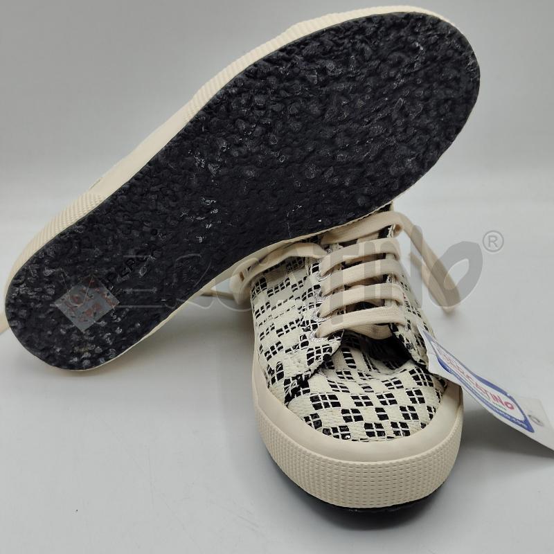 SCARPE DONNA TELA SUPERGA NERE PANNA  | Mercatino dell'Usato Alcamo 4