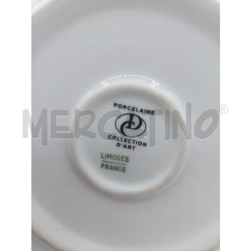 SCATOLA ROTONDA LIMOGES BIANCA E AZZURRA CON CIGNI | Mercatino dell'Usato Alcamo 2