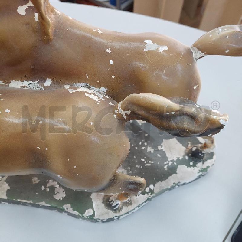 SCULTURA CAVALLI IN GESSO DA RESTAURARE | Mercatino dell'Usato Alcamo 4