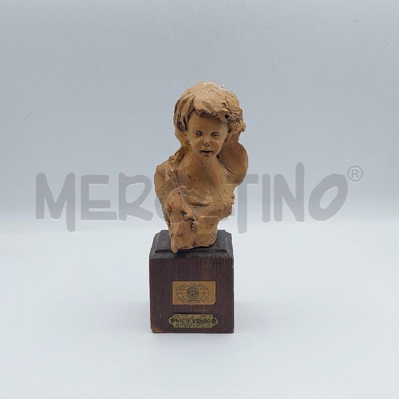 SCULTURA NICO VENZO BUSTO FEMMINILE | Mercatino dell'Usato Alcamo 1