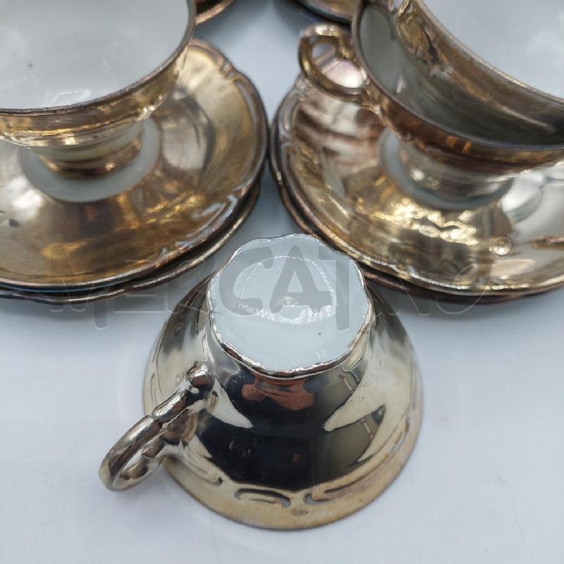 SERVIZIO CAFFE DA 12 COMPLETO ARGENTATO  | Mercatino dell'Usato Alcamo 4