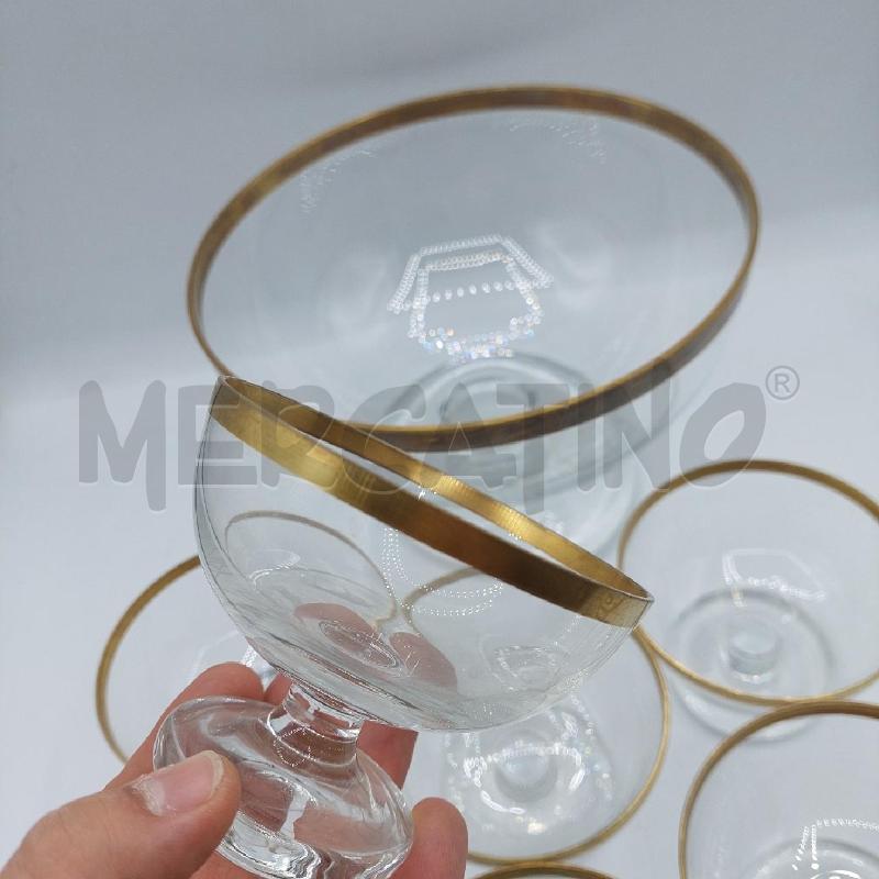 SET MACEDONIA CRISTALLO COPPA GRANDE + 6 CIOTOLE | Mercatino dell'Usato Alcamo 3