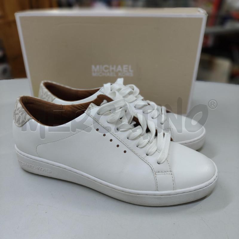 SNEAKERS DONNA MICHAEL KORS BIANCHE  | Mercatino dell'Usato Alcamo 1