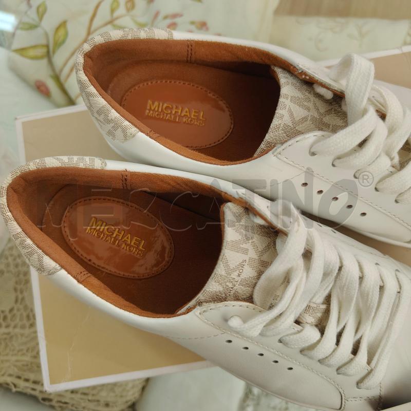 SNEAKERS DONNA MICHAEL KORS BIANCHE  | Mercatino dell'Usato Alcamo 3