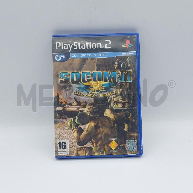 SOCOM II U.S. NAVY SEALS - PLAYSTATION 2 CIB  | Mercatino dell'Usato Alcamo 1