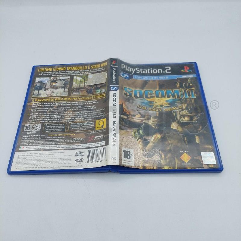 SOCOM II U.S. NAVY SEALS - PLAYSTATION 2 CIB  | Mercatino dell'Usato Alcamo 2