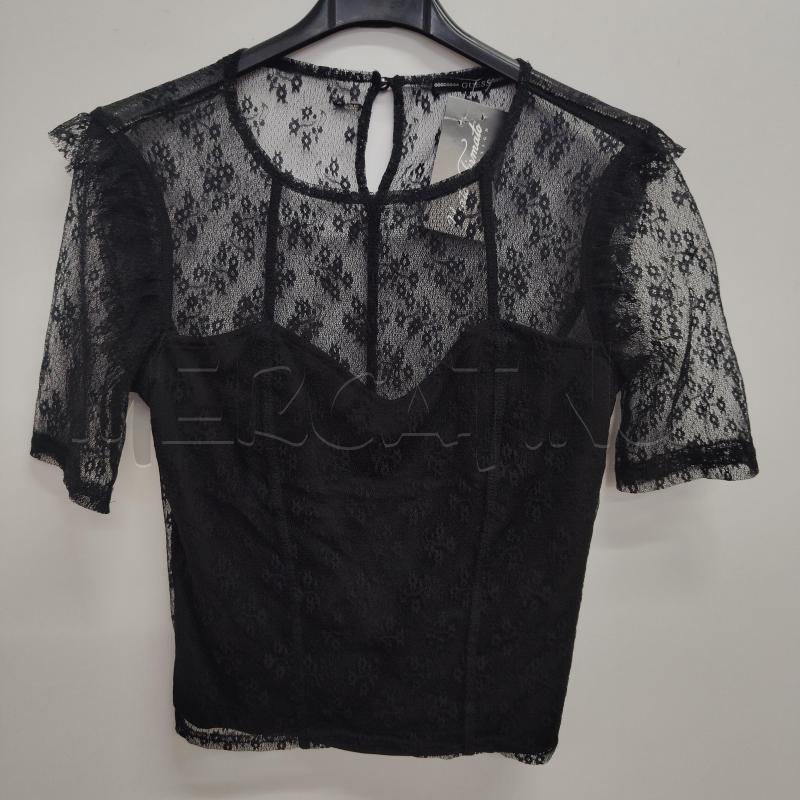 SOTTO GIACCA D. NERO PIZZO GUESS | Mercatino dell'Usato Alcamo 1