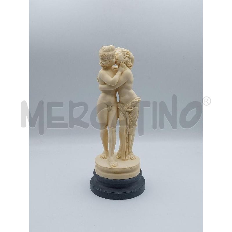 STATUETTA DUE INNAMORATI BASE GRIGIA | Mercatino dell'Usato Alcamo 1