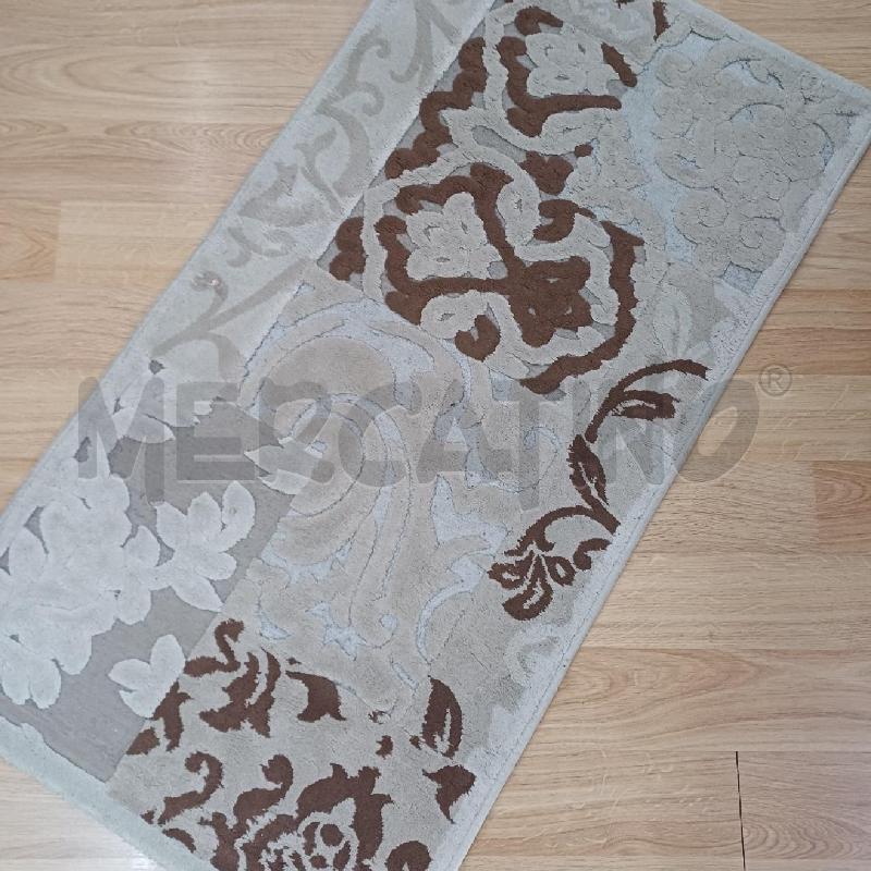 TAPPETO 110X60 CM BEIGE MARRONE MODERNO | Mercatino dell'Usato Alcamo 1