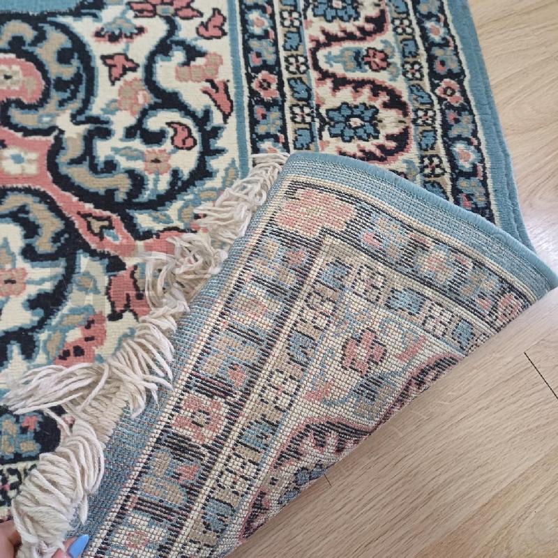 TAPPETO AZZURRO E ROSA FANTASIA MT177X270 | Mercatino dell'Usato Alcamo 3