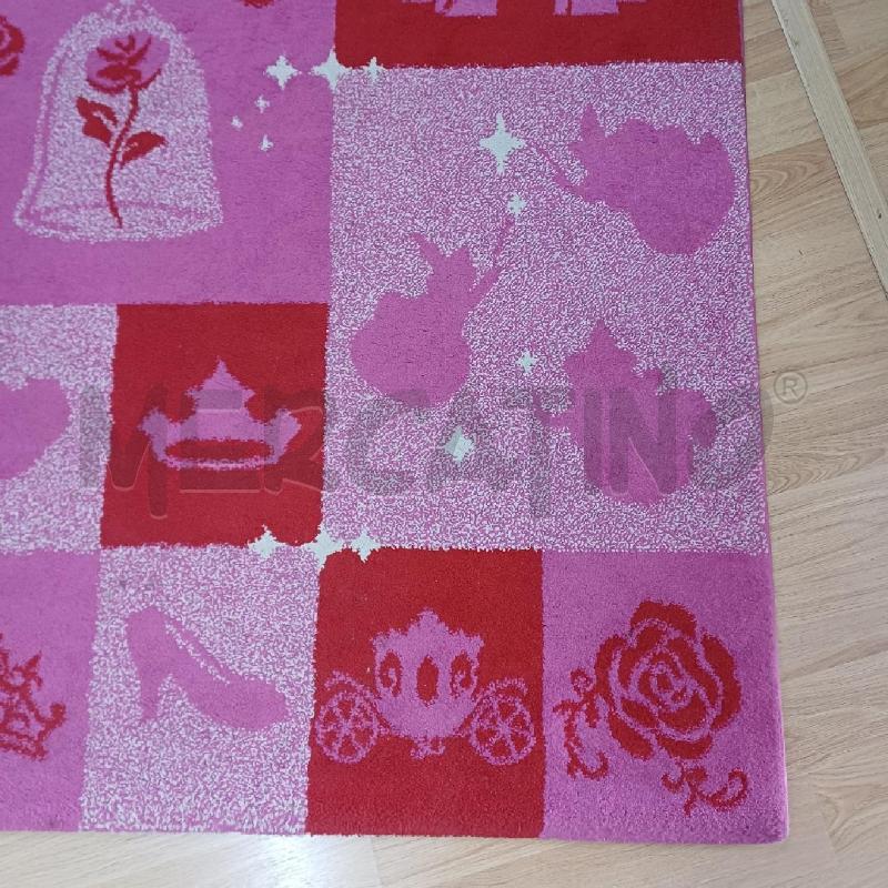 TAPPETO CAMERETTA PRINCIPESSA ROSSO FUCSIA DISNEY MT150X100 | Mercatino dell'Usato Alcamo 2
