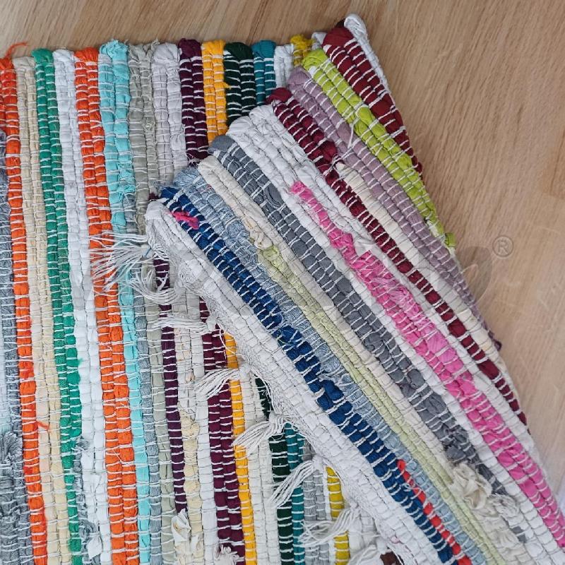 TAPPETO COTONE LUNGO MULTICOLOR  | Mercatino dell'Usato Alcamo 3